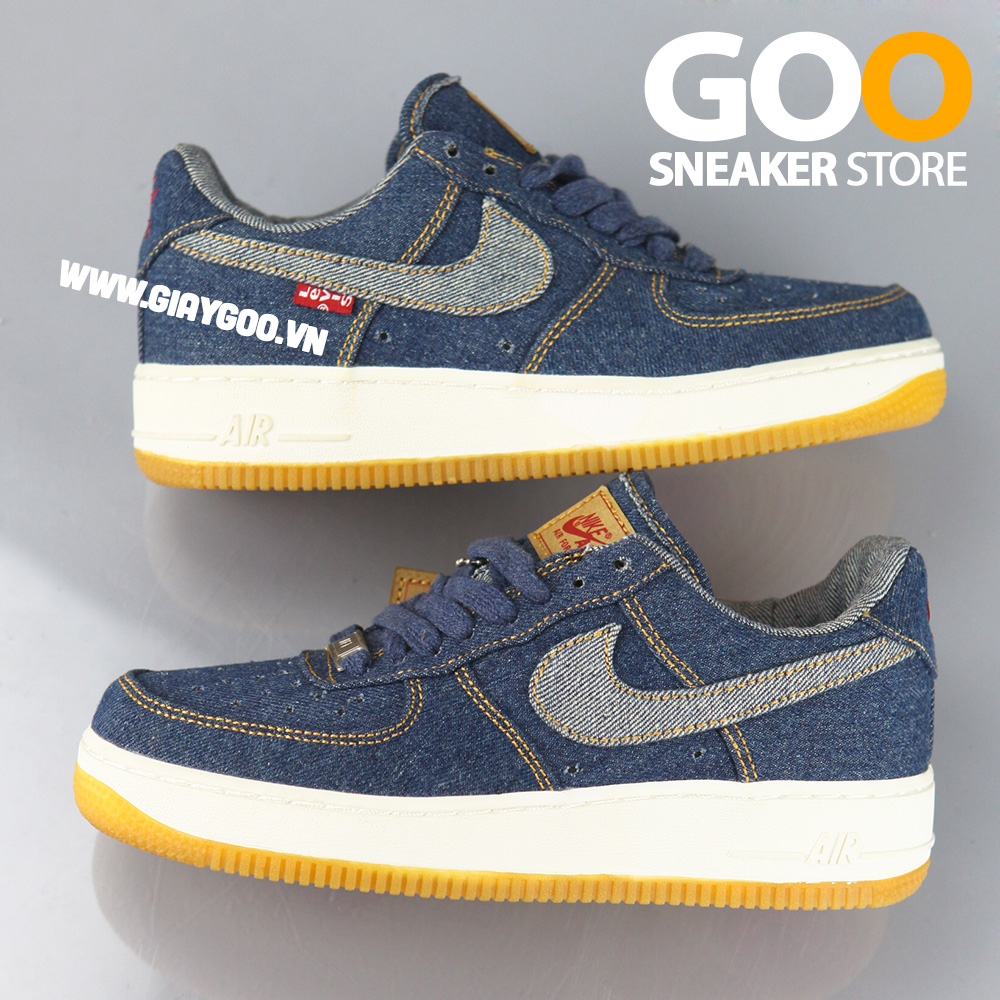 Giày nike Air force 1 levis Jean Nam PK GOD – GOO STORE