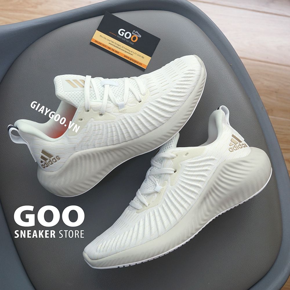  Giày Alphabounce 2019 Trắng 