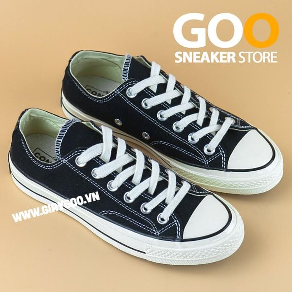  Giày Converse 1970s Đen Cổ Thấp 