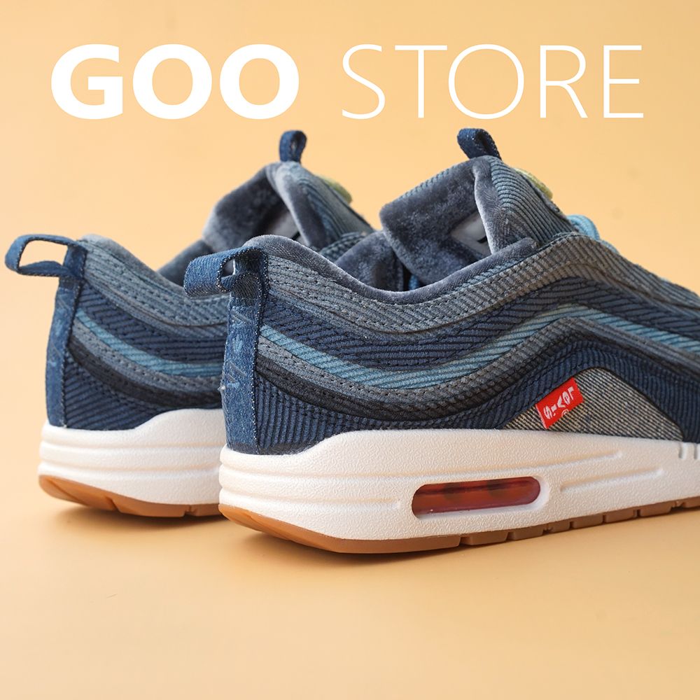  Nike Air Max 1/97 Sean Wotherspoon Xanh Jean 