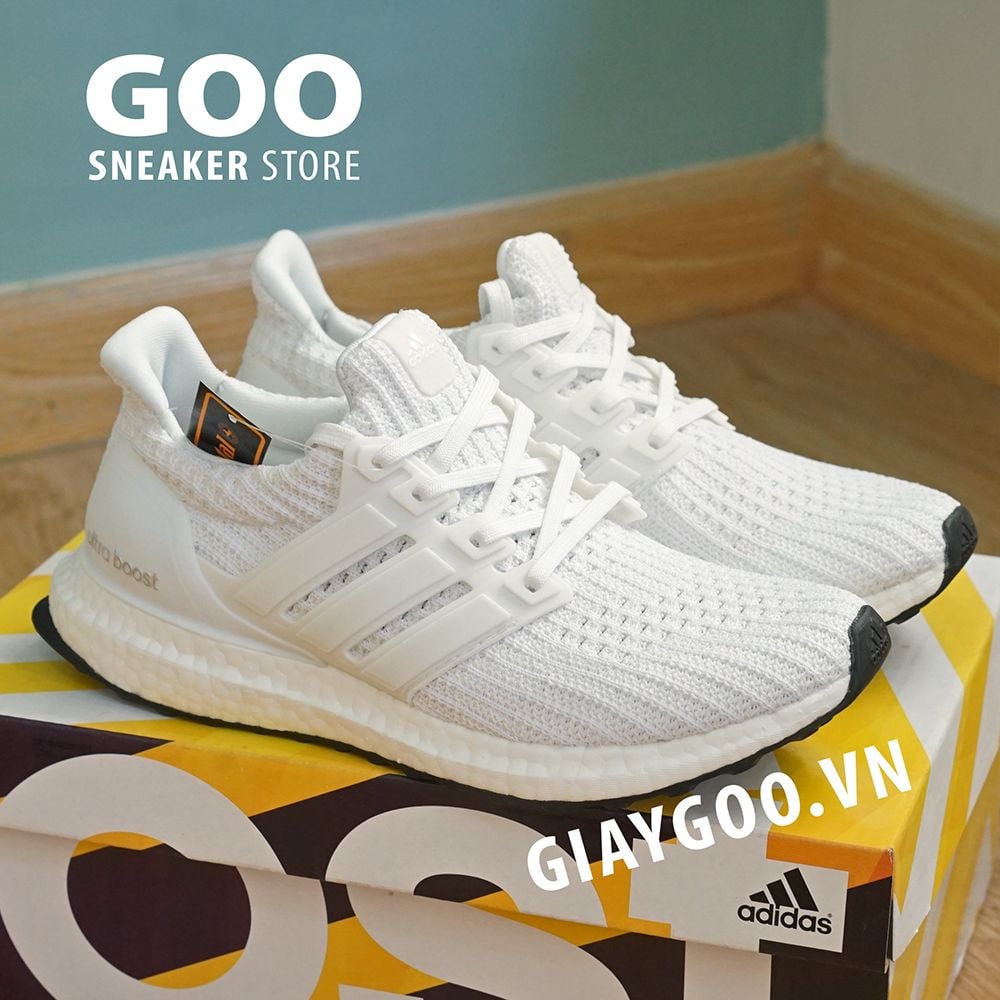  Giày Ultra boost 4.0 trắng Replica 1:1 