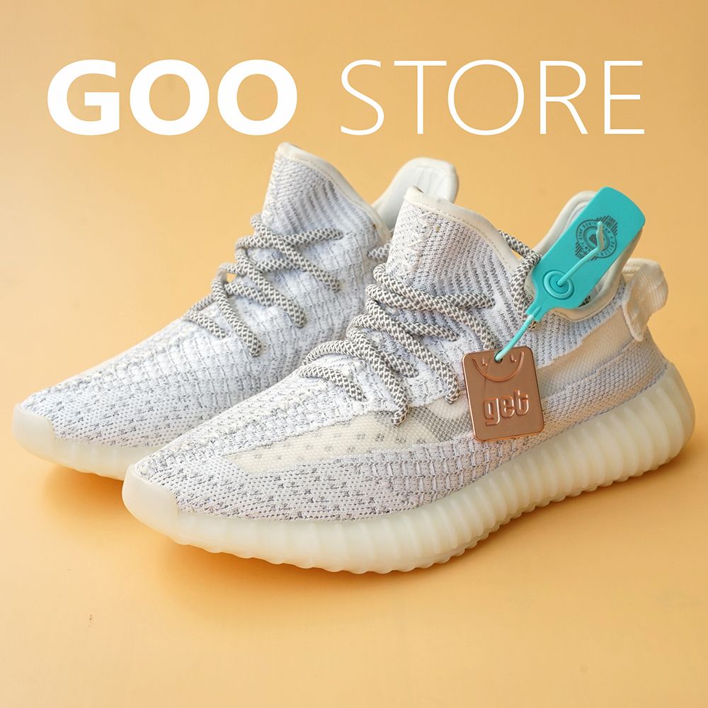  Giày Yeezy 350 Static Rep 1:1 Full Phản quang (Boost nén) 