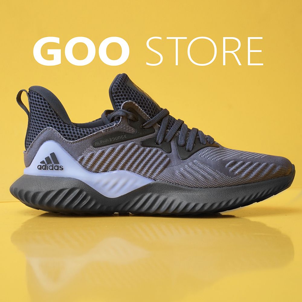  Giày Alphabounce Beyond Đen Xám 