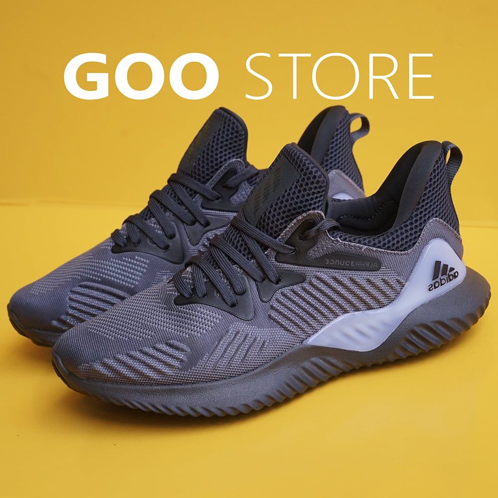  Giày Alphabounce Beyond Đen Xám 