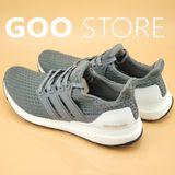  Giày Ultra boost 4.0 Xám sớ Xanh lá SF 