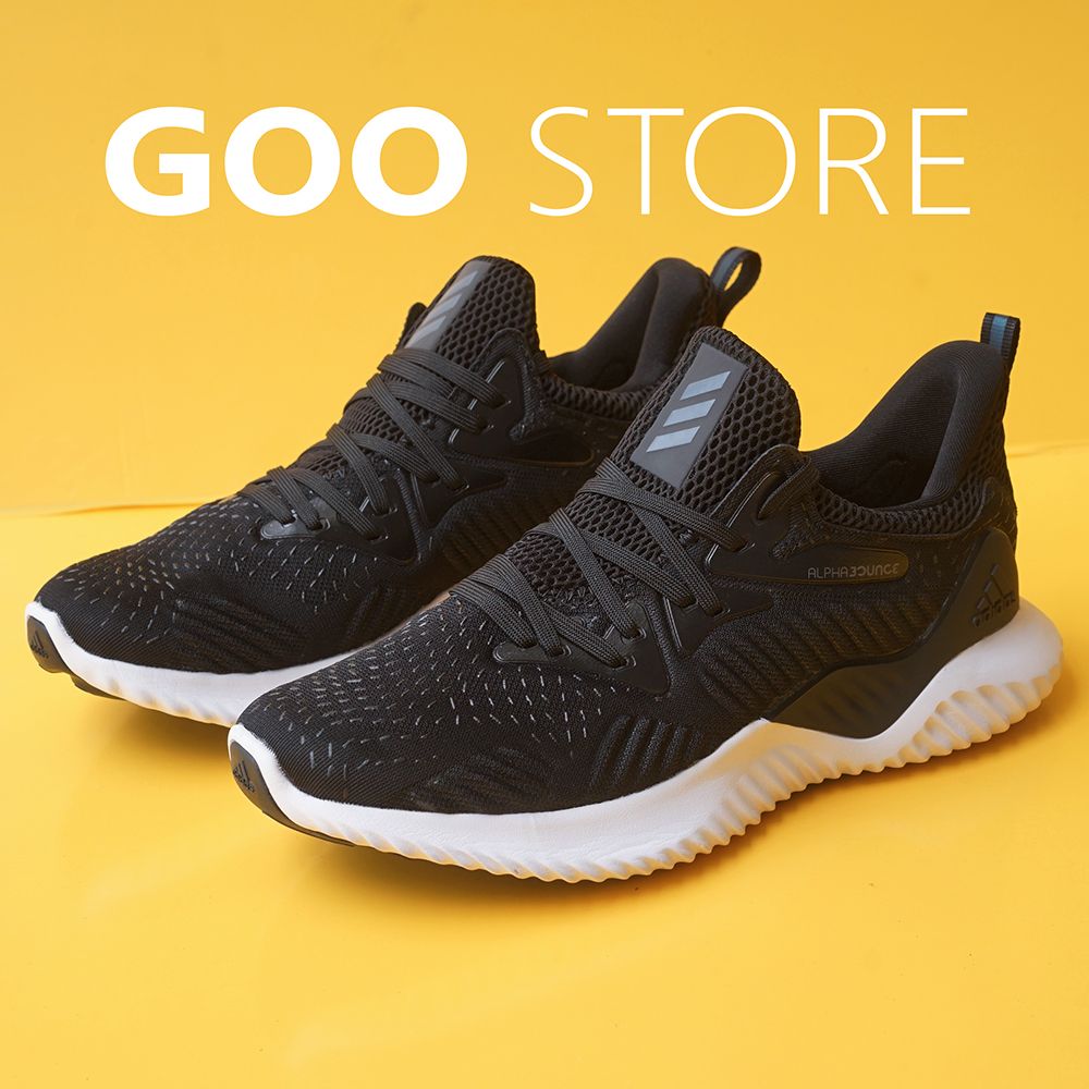  Alphabounce Beyond Đen TRắng ( Có Gai ) 