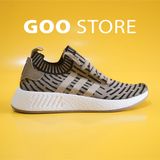  Adidas NMD R2 PK nâu sọc 