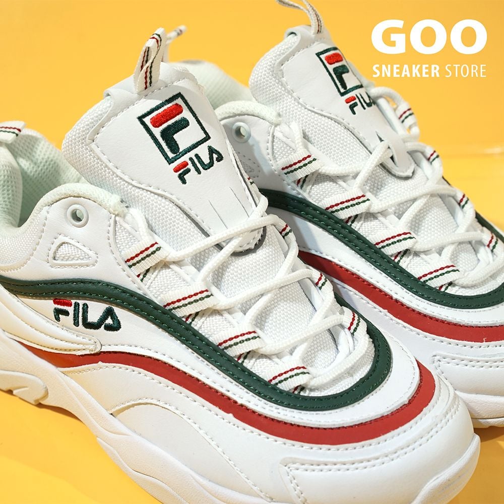  Fila Ray Đỏ Xanh Lá Rep 