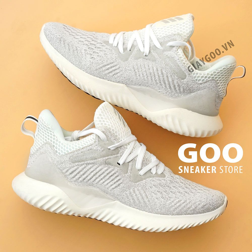  Alphabounce Beyond Trắng Muối Tiêu 