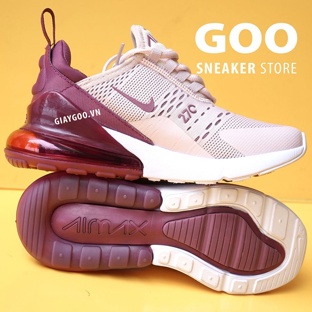  Nike Air Max 270 Hồng Tím 