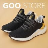  Adidas Alphaboost Đen Vàng (Boost thật) 