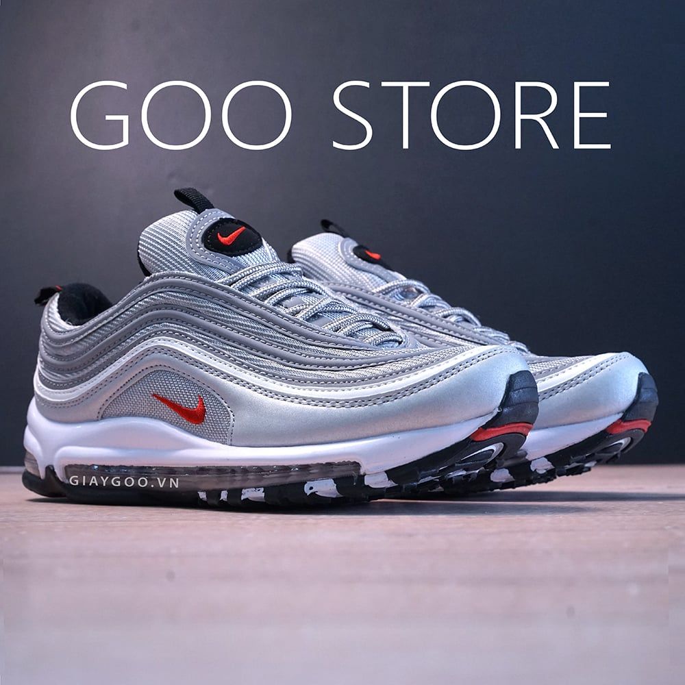  Giày Nike Air Max 97 Xám Bạc 