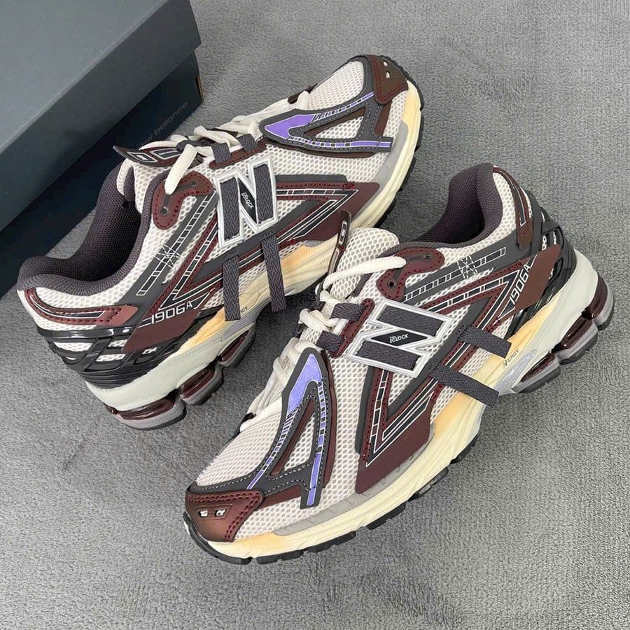  New Balance 1906a Cream Burgundy 