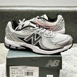  New Balance 860V2 White Silver Black 
