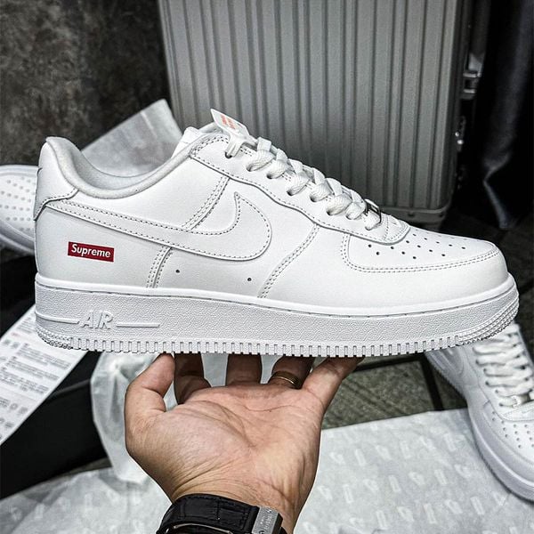 giày Nike Air Force 1 Supreme White rep 11 like auth best