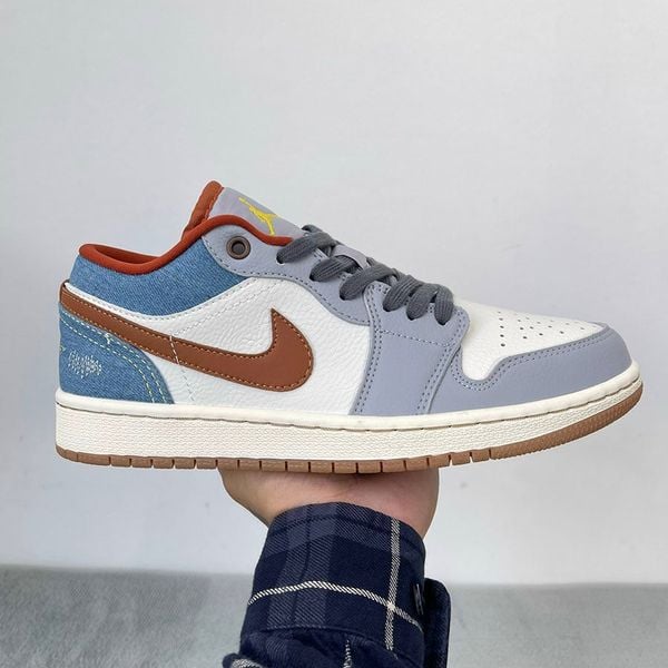 Jordan 1 Low Phantom Denim Like Auth 