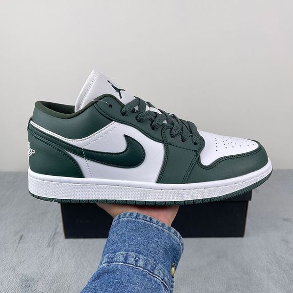  Jordan 1 Low White Galactic Jade Like Auth 