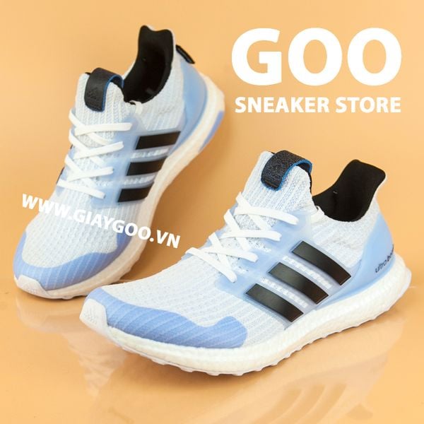  Giày Ultra Boost 4.0 Game Of Thrones White Walker REP 1:1 