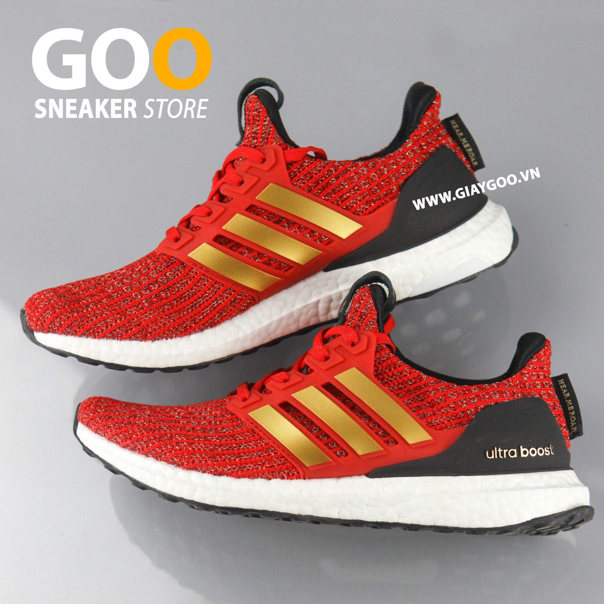  Giày Ultra Boost 4.0 Game Of Thrones House Lanister Rep 1:1 
