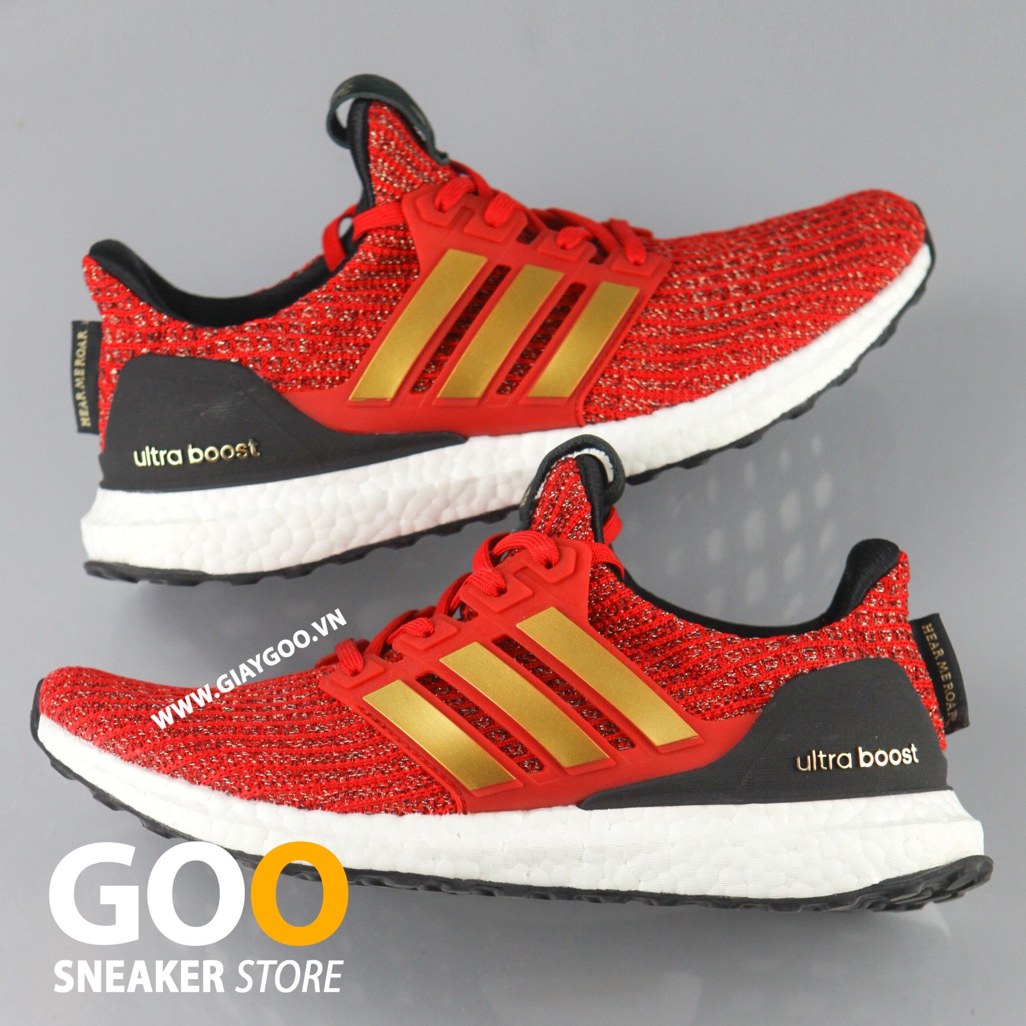  Giày Ultra Boost 4.0 Game Of Thrones House Lanister Rep 1:1 