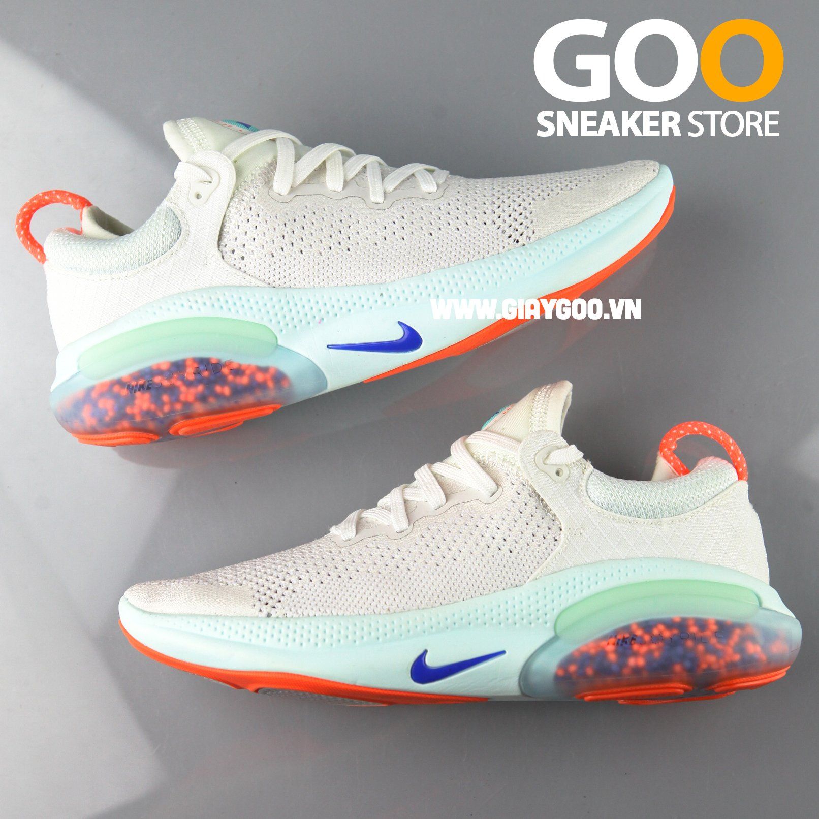  Giày Nike Joyride trắng mint (Form Nhỏ) 