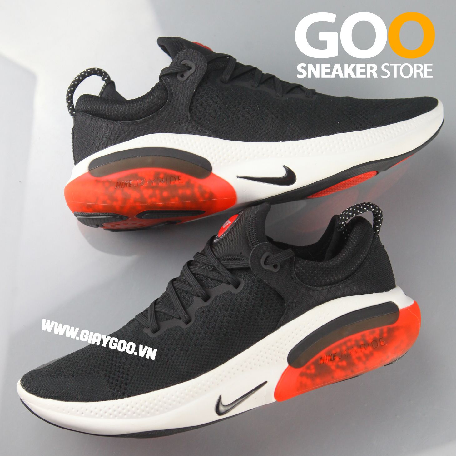  Giày Nike Joyride đen đỏ 