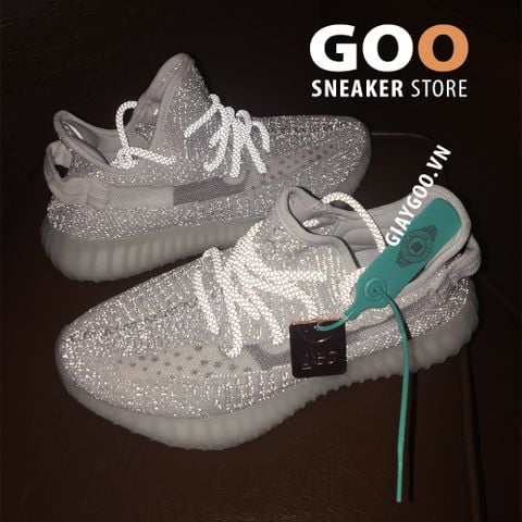 Jual Adidas yeezy static reflective laces stock us9 5 Tokopedia