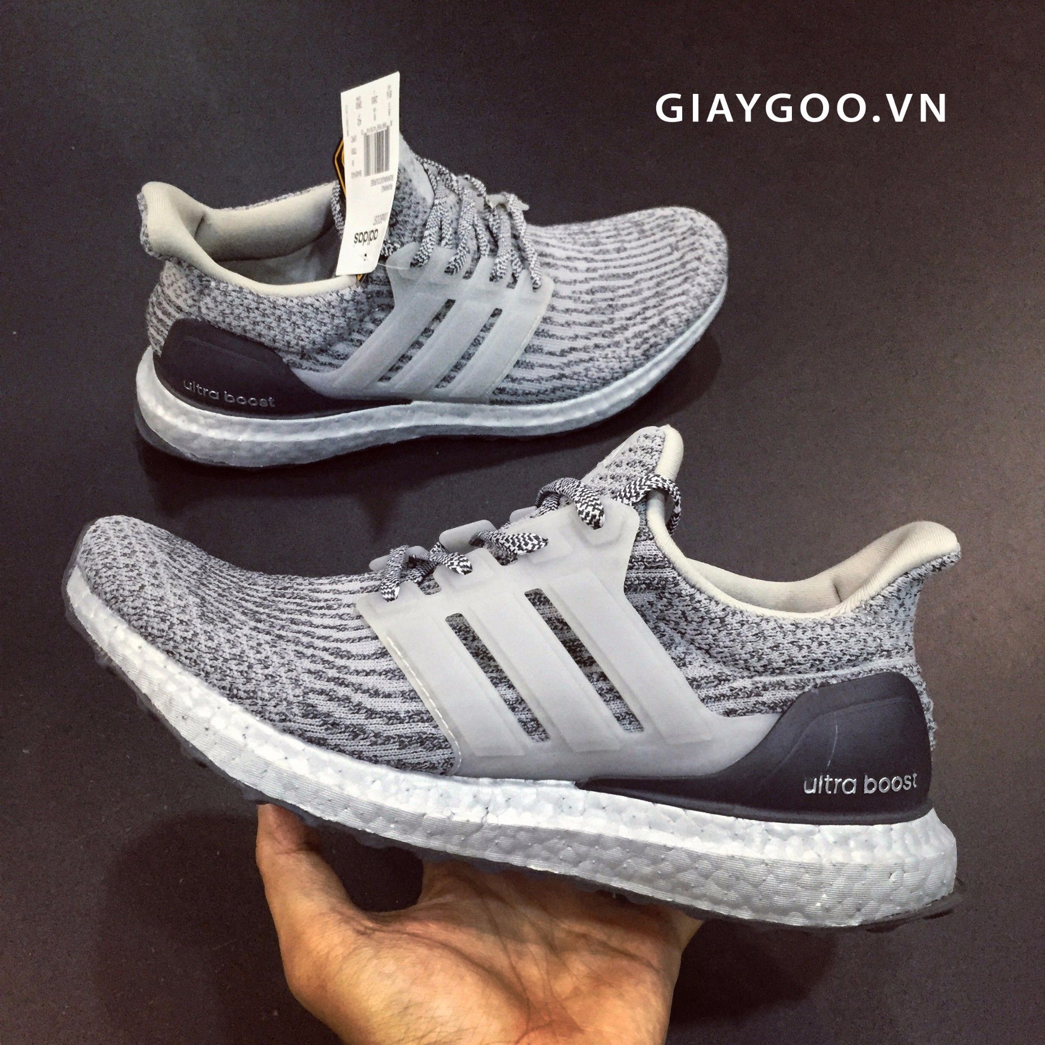  Ultra Boost 3.0 Silver REP 1:1 