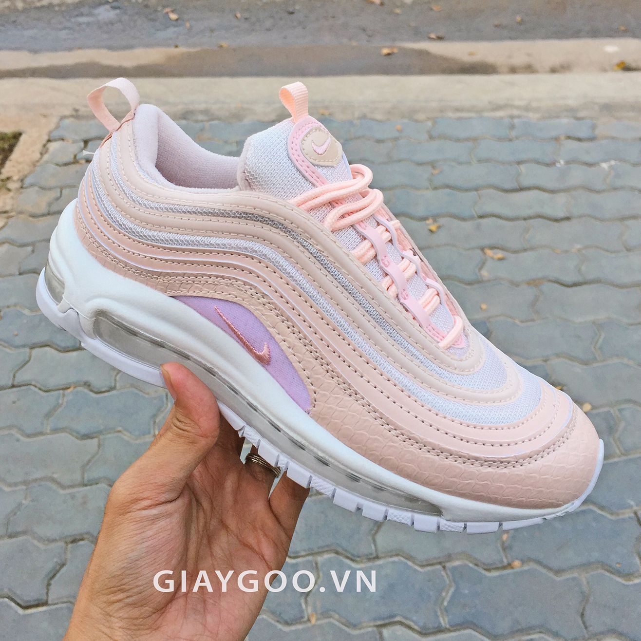 Giày Nike Air Max 97 Hồng Da Rắn ( Pink Snakeskin ) replica – GOO STORE