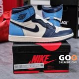  Jordan 1 High Obsidian Unc Like Auth 