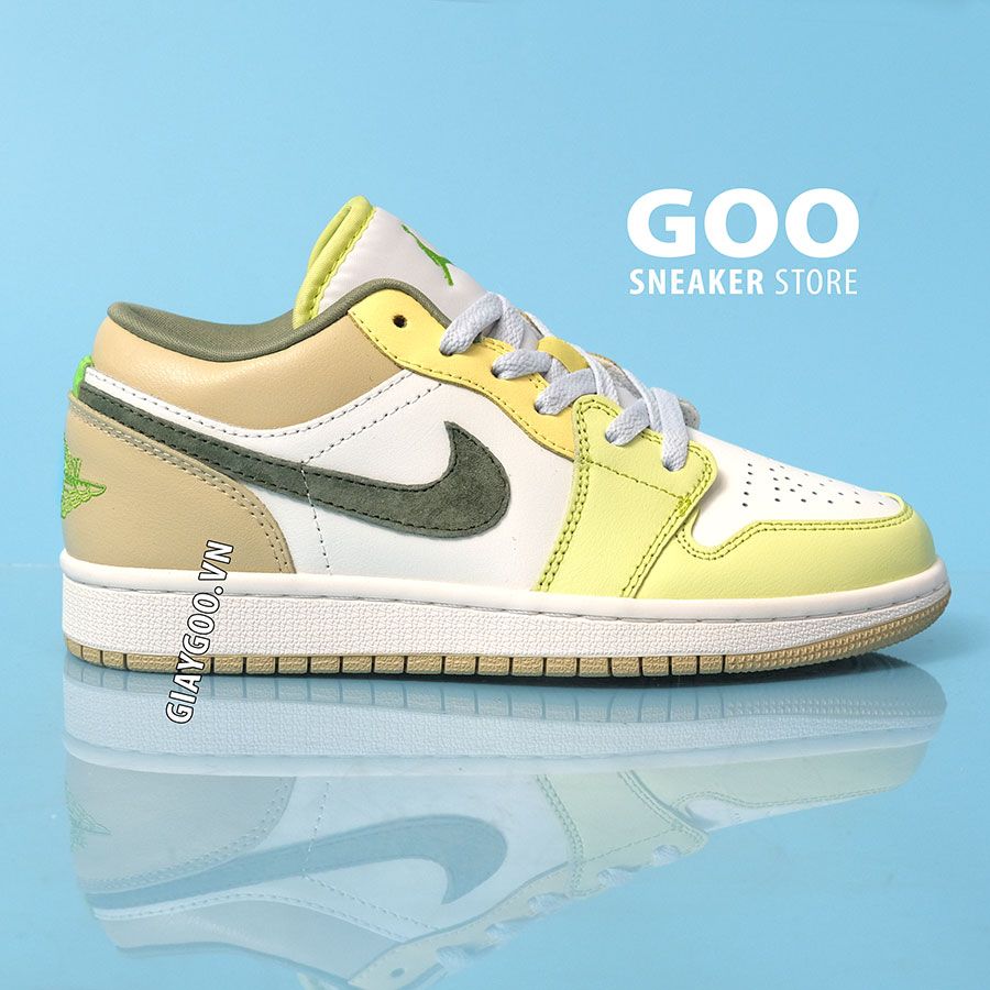  Jordan 1 Low Green Sail (Like Auth) 