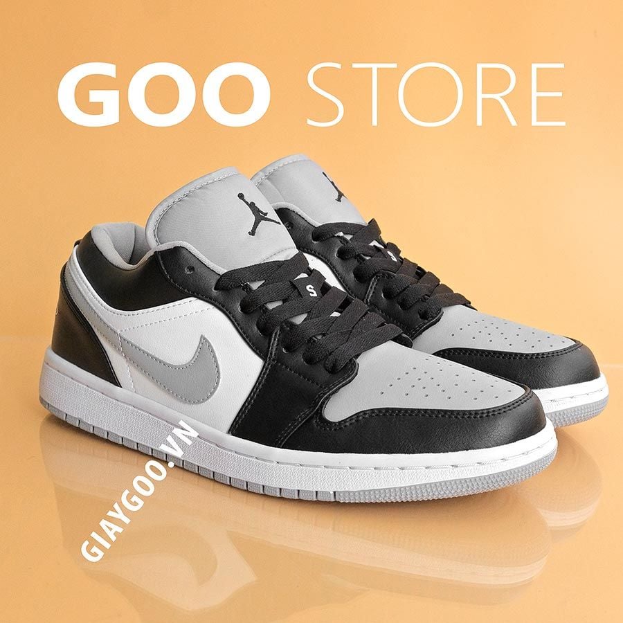  Nike Jordan 1 Low - Shadow ( Smoke Grey V2 ) Like Auth 