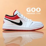  Jordan 1 Low White Gym Red (Like Auth) 