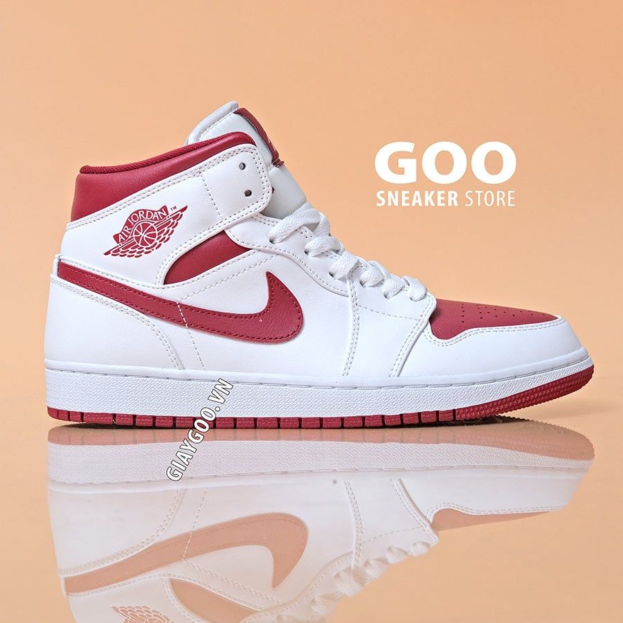  Jordan 1 Mid Reverse Chicago (Like Auth) 