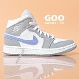  Jordan 1 Mid Wolf Grey Siêu cấp 