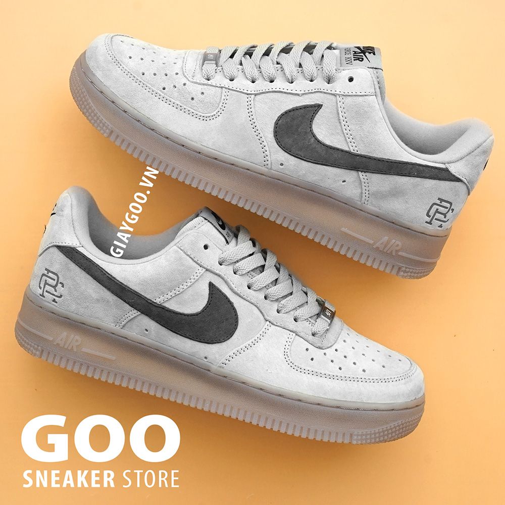  Giày Nike AF1 Reigning Champ Xám 