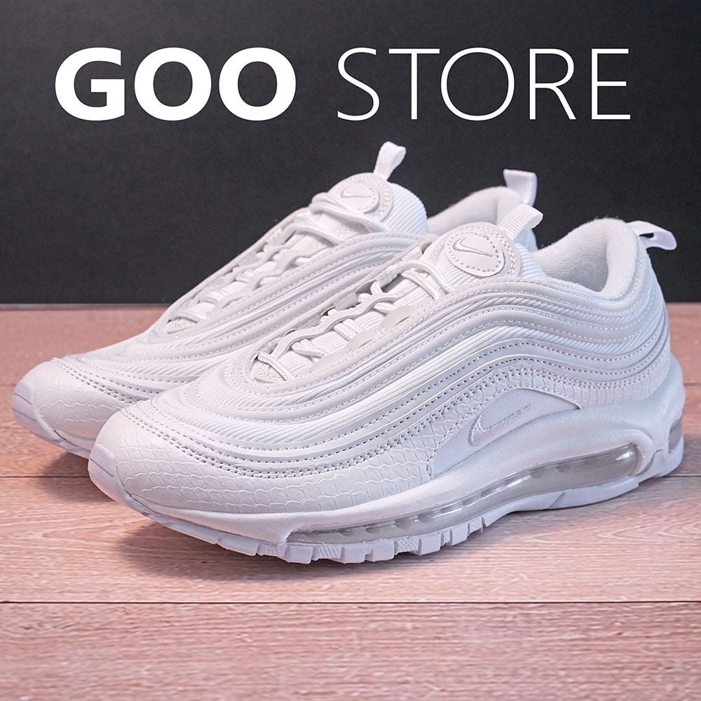 Giày Nike Air Max 97 Trắng ( All White ) replica – GOO STORE Giày Nike Air Max 97 Trắng ( All White ) Replica – Goo Store