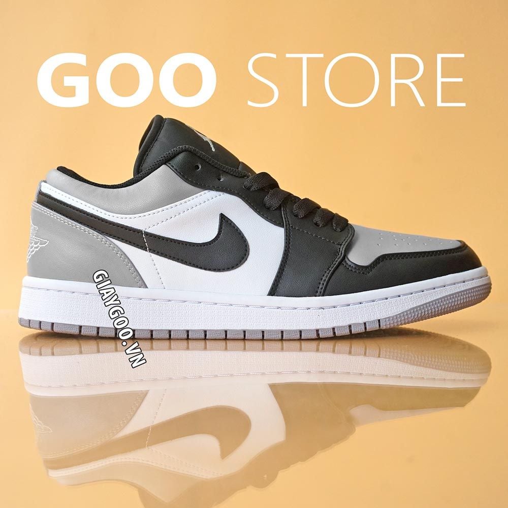  Nike Jordan 1 Low Atmosphere Grey Black  1:1 