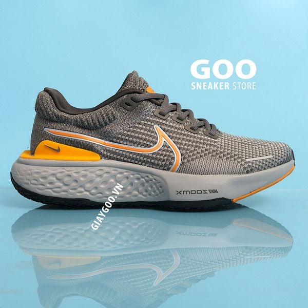 Nike Zoom Invincible Xám cam like auth siêu cấp rep 11