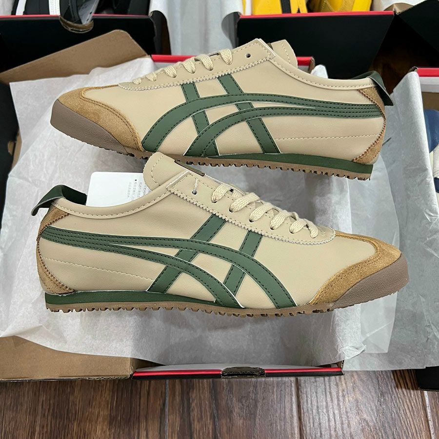  Onitsuka Tiger Mexico 66 Beige Green 
