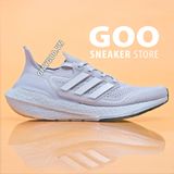  Ultra Boost 21 Xám Đế Xám (Boost nén) 