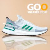  Ultra Boost 5.0 Trắng Xám Xanh Lá replica 1:1 