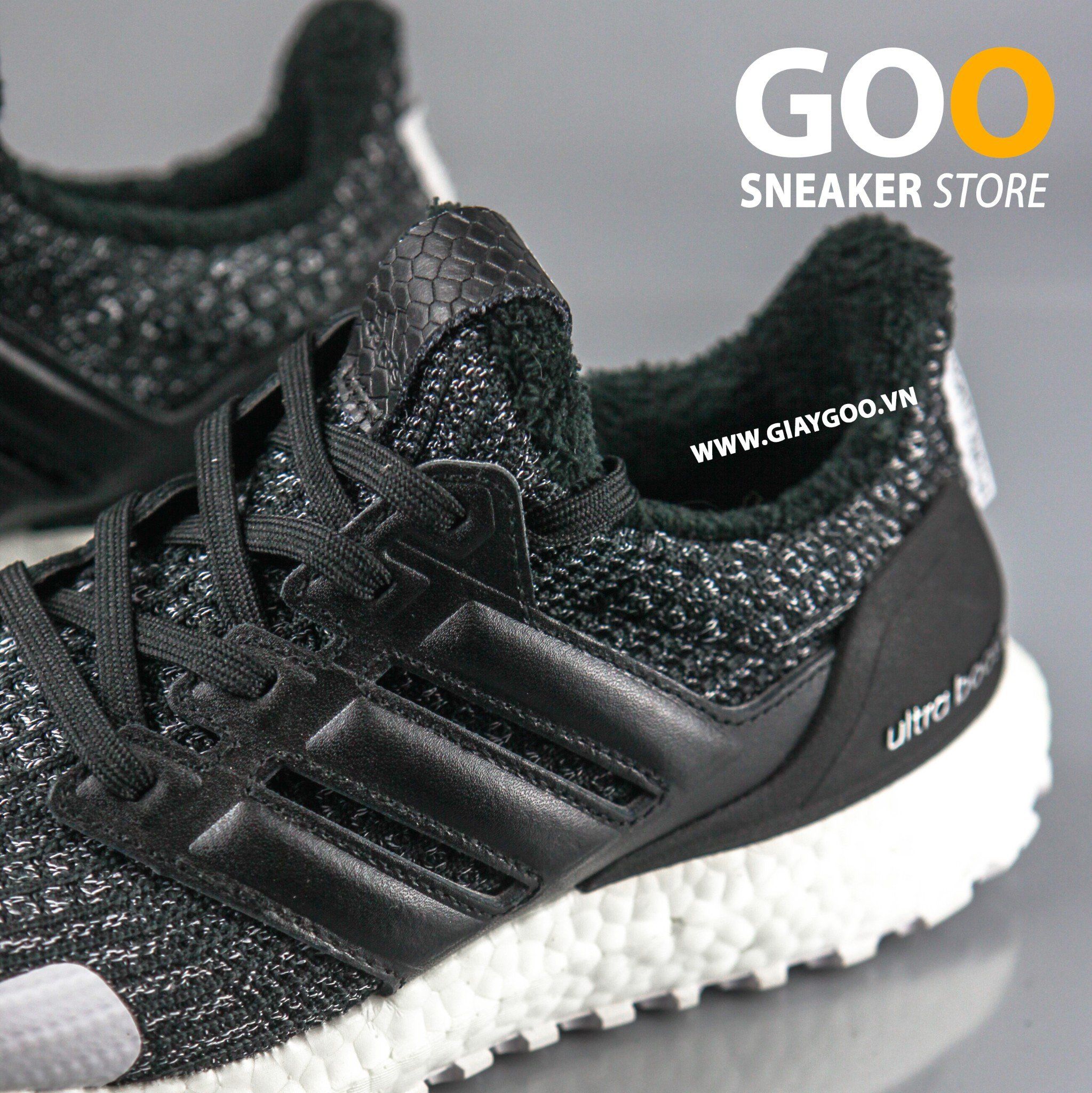  Giày Ultra Boost 4.0 Game Of Thrones Night Watch Rep 1:1 (form nhỏ) 