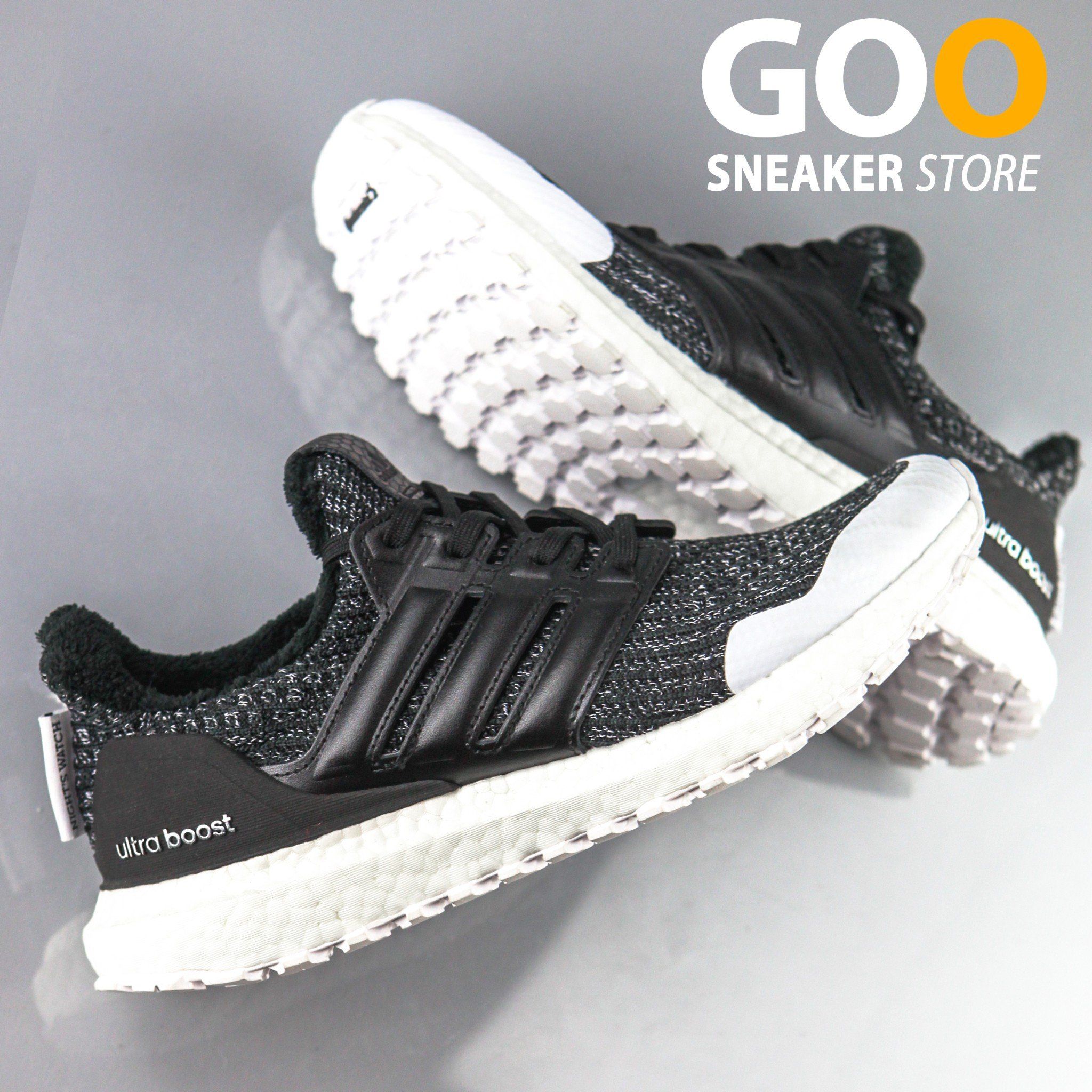  Giày Ultra Boost 4.0 Game Of Thrones Night Watch Rep 1:1 (form nhỏ) 