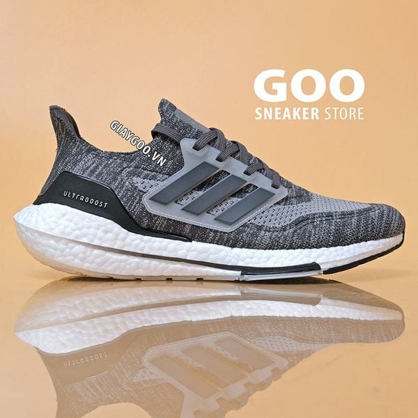 ultraboost 21 grey best quality like auth siêu cấp rep 11