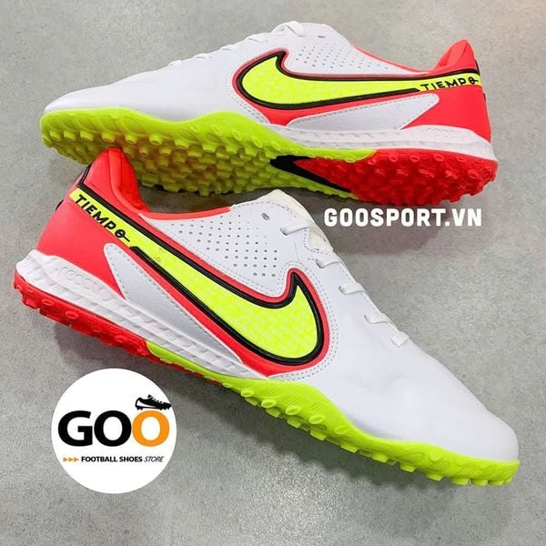  Tiempo 9 TF trắng đỏ 