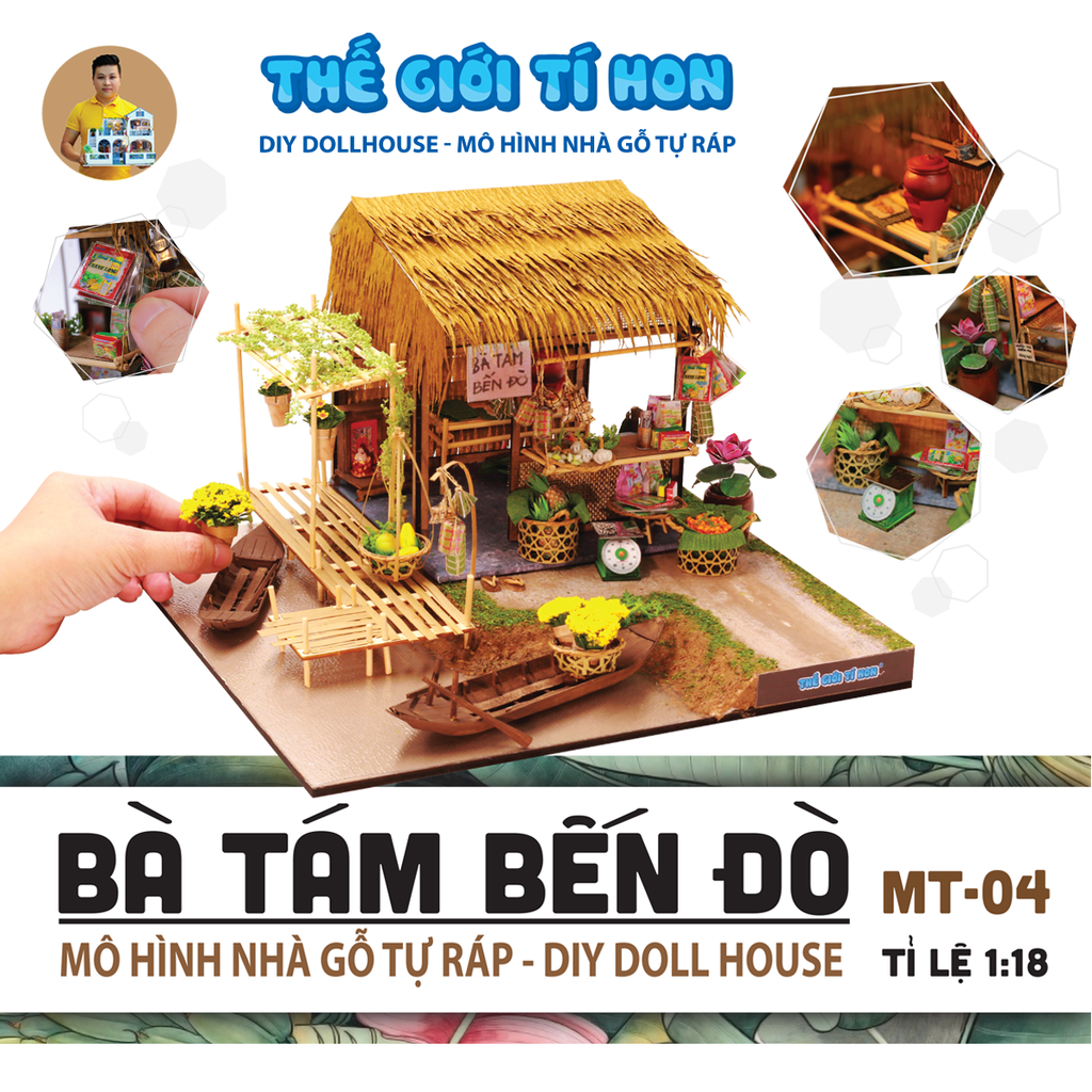 Mô Hình Nhà Gỗ Xưởng mô hình Tinyhouse  Mô hình nhà gỗ 3D xưởng mô hình  Tinyhouse
