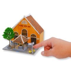 Mô Hình Hội An Thu Nhỏ - Chợ Hội An- HA164-01