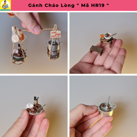 Sài Gòn Thu Nhỏ - Mô Hình Gánh Cháo Lòng HR19