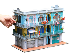 MÔ HÌNH SÀI GÒN XƯA - GP135-02- CHỢ LỚN